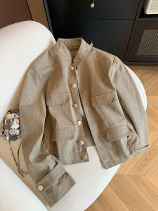 LTST | Old Money Style High-end Notched Collar Utility Jacket