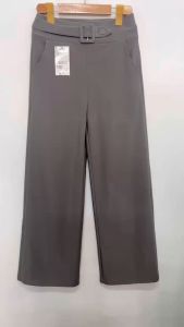 Ginza6 Stretchable New 2025 Mall Quality Formal & Casual High Waist Wide Leg Pants for Women