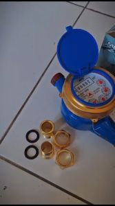 (COD) Meteran Air Besi SNI / Meteran Air PAM Body Besi SNI MERK AMNB 1/2 Inch
