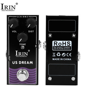 IRIN | IRIN RF-04 US Dream Distortion Electric Guitar Effect Pedal High Gain Distortion Effect Driven Tube Amplifier Guitar Pedal Parts