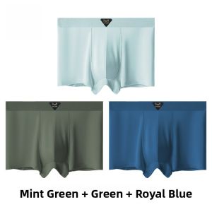 miiow | Mens Modal Cotton Underwear Antibacterial Boxer Shorts Breathable Comfortable Mid Waist Simple Style Sportswear For All Seasons