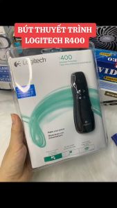 Bút thuyết trình Laser Logitech r400 cao cấp Chính hãng