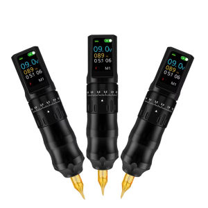 2.7-4.5mm Adjustable Stroke Tattoo Machine Type-C Multi-function Battery Adjustable Cartridge Depth Grip Cartridges Machine Supply