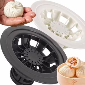 Flower Shaped Baozi Mold Dumpling Maker Machine Homemade Bao Buns Mold Kitchen Siu Mai Making Mould Instant Pastry Pie Bun Mold