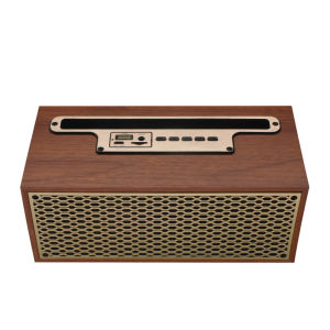 BbsOa Berlin Sound Wooden Bluetooth Speaker Mini High Volume Bass Cannon Wireless Home Use Retro Style Audio Sound System