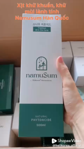 NHẬP KHẨU CHÍNH HÃNG - Xịt khử khuẩn khử mùi Phytoncide tinh dầu thông đỏ Hàn Quốc - Vệ sinh tay chân đồ chơi đồ dùngnhà bếp quần áo