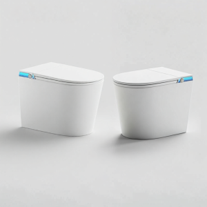 MOQI | Bồn Cầu Thông Minh Tự Động Không Áp Suất Nước Compact