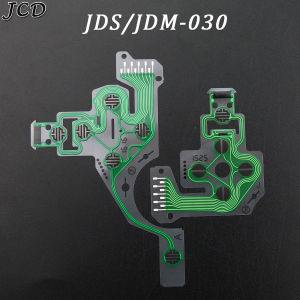 JCD 10pcs Conductive Film Keypad For PS4 Pro Slim JDM JDS 001/011/030/040/050 Flex Cable PCB Buttons Ribbon Circuit Board