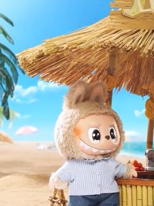 Labubu Doll Exciting Series Blind Box Plush Doll Keychain Christmas Gift Cute bunny Figures Handmade