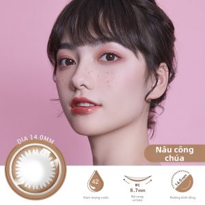 Seed | Mắt Kính Nhỏ Đường Kính Màu Tự Nhiên Dùng Một Lần Hàng Ngày 20 Cái
