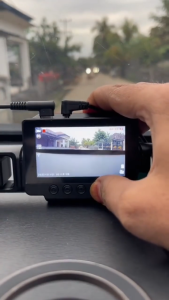 Samurai Katana Dashcam Built-in WiFi 24H Infrared Night Vision & Kereta DVR 4 Channels HD Front 2.5K 1080P Clear Dash Cam
