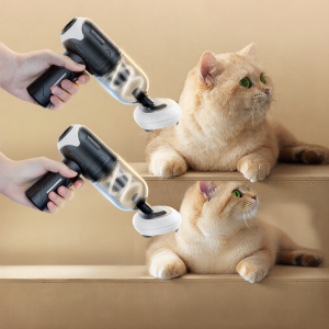 Wireless Pet Hair Vacuum Cleaner Small Size Car Use Powerful Suction Carpet Sofa Cleaning Handheld Vacuum Cleaner 8000Pa