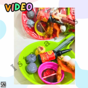 IST Mainan Masakan BBQ 14pcs Kantin Ceria KS-236