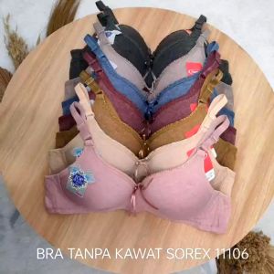 Sandang Bra BH Sorex 11106: Bra Busa Tanpa Kawat
