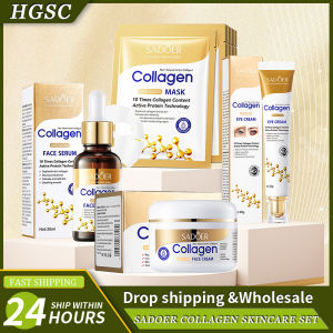 SADOER Collagen Skin Care Serie Collagen Facial Mask Moisturizing Anti-aging Repair Brightening Skin Facial Mask Facial Skincare