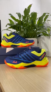 Giày pickleball nam nữ Lefus L026 xanh vàng