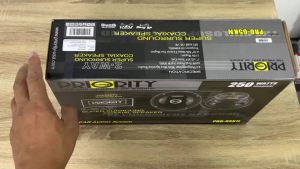 ⚡รุ่นใหม่⚡ ลำโพงติดรถยนต์ 6.5"นิ้ว PRIORITY รุ่นPRO-65KN ลำโพงแกนร่วม 2ทาง กำลังขับ 250วัตต์ เสียงดี ลำโพง ราคาถูก แถมฟรีฐานรองลำโพง ดอกลำโพงติดรถ