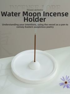 JISU | Minimalist Water Drop Standing Incense Holder Non-dust