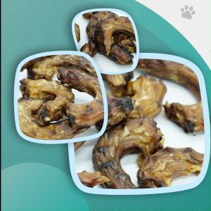 All Natural Dehydrated Chicken Neck Dog Chew (50g) by Chewpawpuffs