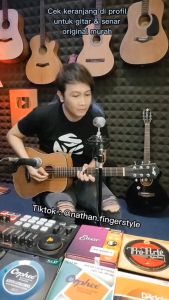 Gitar Akustik 3/4 String Merk Cowboy Original