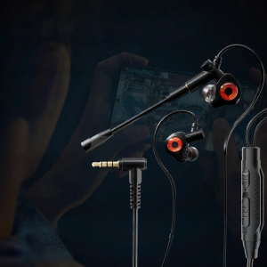 Jieyang | Gaming Wired Headphones with Microphone In-ear Over-ear