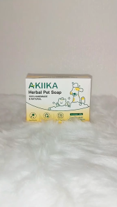 200g Akiika Herbal Pet Bar Soap All Stages Adult Kitten Puppy Natural Herbal Formula Pet Bar Soap