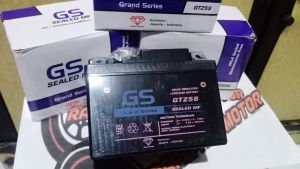 ORI AKI GS MOTOR SERIES AKI KERING AKI GTZ5S  aki VOLTAGE 12V AKI KERING SERIES KUALITAS ORIGINAL