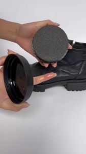 65ML Aokie Premium Liquid Shoe Polish Wax Leather Shoe Polish Leather Maintenance Oil Garment Dyeing Leather Renovation