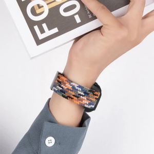 Magnetic Braided Strap for Samsung Galaxy Watch 8 40 44mm 8 Classic Nylon Sport Band for Galaxy 8 Classic 46mm Colorful Bracelet
