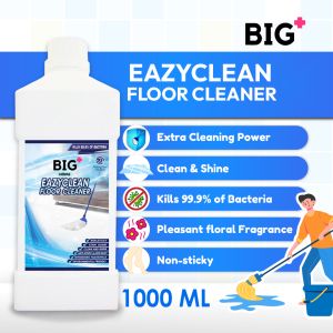 BIG+ EazyClean Floor Cleaner (1000ml) Neutral Floor Detergent Liquid Coated Shine Vinyl Tile Marble Wood Pet Friendly