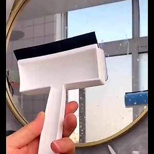 Double Sided Glass Cleaning Sponge Brush Window Glass Wiper Washing Scraper Home Bathroom Toilet Car Clean Tool