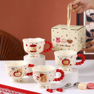 Ceramic Cups High Appearance Level Mugs Couple Water Cups Coffee Cups