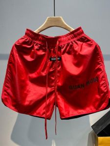 Large Size Mens Sports Shorts Quick Dry Running Basketball Pants Loose Fit Summer American Style Trendy Brand Casual Pants