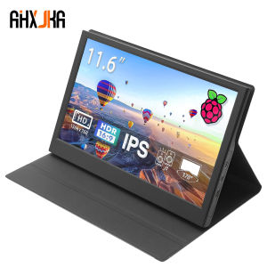 AHXJKA 11.6" Portable Monitor 1366X768 lcd display 16:9  Travel Gaming Display for Laptop Switch  HDMI-Compatible  ps4 ps5 Xbox