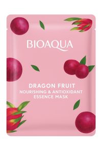 BIOAQUA Dragon Fruit Nourishing & Antioxidant Essence Mask (Masker Buah Naga)
