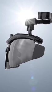 UV400 Polarized Clip On Baseball Cap Sunglasses - A Sun Shield for Fishing Cycling Golf and All Outdoor Activities