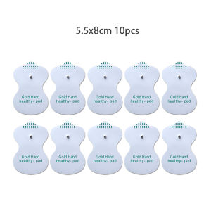 5.5x8cm Self-Adhesive Electrode Pads for EMS TENS Acupuncture Slimming Body Massager Gel Patches Home Health Care