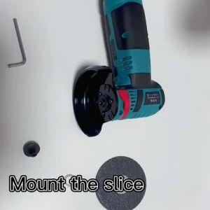 18V Grinding Machine Mini Angle Grinder Cordless Polishing Machine Diamond Cutting Grinder Battery Powered