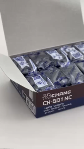 สวิตซ์ทางเดียว รุ่น CH-501NC BK สีดำ (รุ่นเสียบสาย) รุ่นใหม่ ช้าง CHANG (ราคาต่อ 1 ตัว) (IV.EO)