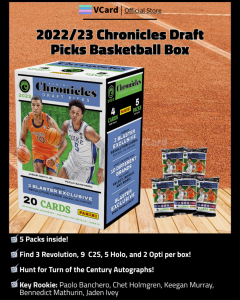 2022/23 Panini Chronicles Draft Picks Basketball Box -100% Original. Trading Card Hobby Collectibles- 篮球卡盒 帕尼尼