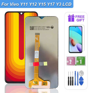 6.35" For VIVO Y3 Y11 Y12 Y15 Y17 LCD Display Screen Touch Digitizer Assembly Parts For VIVO U3X U10 2019 LCD RMX2030 Display