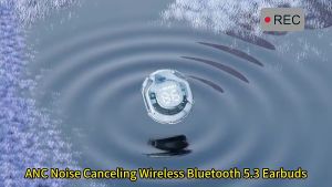 Tai Nghe Bluetooth Không Dây Ultrapods Pro v5.3 Chạm Cảm Ứng Vỏ Trong Suốt Âm Thanh Hifi Có Mic Đàm Thoại