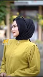 Pita Kemeja Crinkle Airflow Premium Ukuran M L XL XXL XXXL 4XL - Blouse Jumbo - Atasan Wanita Jumbo