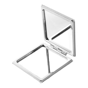 Mini Portable Folding Makeup Mirror Double Sided Handheld Compact Travel Size Mirror for Students Home Use Personal Care