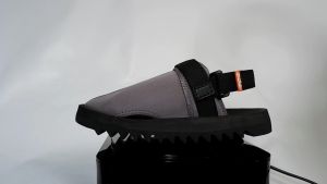 Edefootwear TRACE - Sandal Sepatu Slide Webbing Hitam Pria Wanita