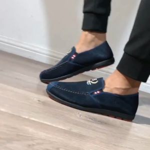 Mens Canvas Loafers Comfort Low Cut Shoes Mens Formal Shoes
