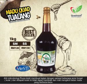 MADU QUAD 1 KG : MADU TUALANG HUTAN ASLI DIJAMIN 100% ORI