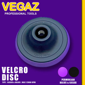 Velcro Disc Dudukan Amplas Bulat 4\\\" Tatakan Amplas Velcro - VEGAZ