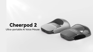 Cheerdots 2 Wireless Touchpad All-in-one Pocket AirMouse AI Recording ChanGPT Enabled Mouse Presenter Smart Phone Remote
