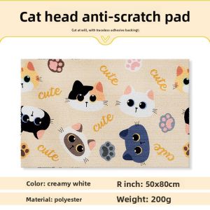MONLEYTA | Anti-Cat Scratch Sofa Protector Wear-Resistant Non-Shedding Multi-Functional Wall Sticker Cat Climbing Board Cat Scratch Pad
